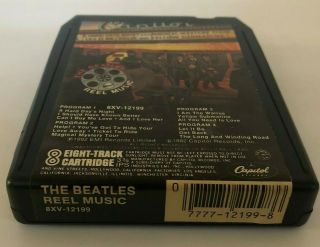 The Beatles Reel Music Rare 8XV - 12199 Capitol Records 8 Track Cartridge Tape 2