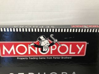 Monopoly Sephora Edition Board Rare Game The Beauty Authority Makeup 3
