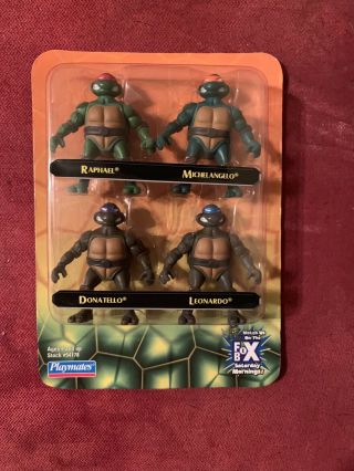 Teenage Mutant Ninja Turtles - Radical Pack Boxed Set (DVD2003 4 - Disc) RARE W/figs 5