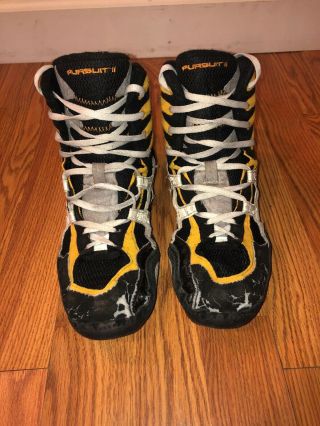 Rare Asics Pursuit 2’s Wrestling Shoes Size 10.  5 - Pre - Owned