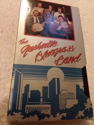 The Nashville Bluegrass Band Vhs.  Very Rare,  Central Sun Video 1985 Buy Now