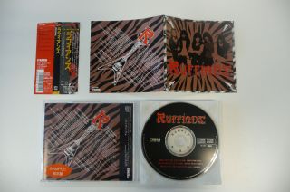@ Cd Ruffians - S/t/far East Metal Syndicate 1994 Org/rare Heavy Metal Usa Jp,  Obi