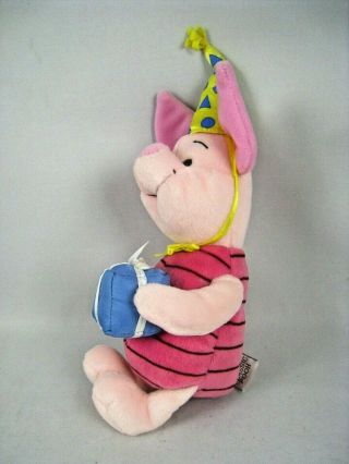 Classic Pooh Birthday Piglet By Gund Plush 12 Inches Rare 2