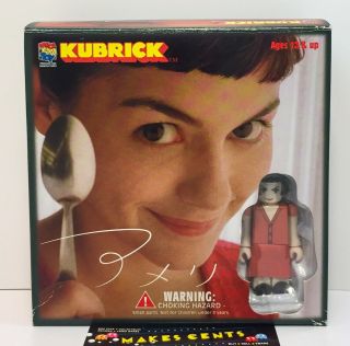 Rare Amelie Figure Medicom Toy Kubrick (2001) Complete Boxed Bearbrick Lego