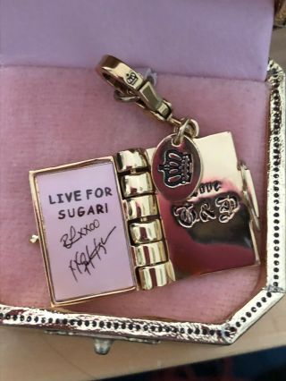 Juicy Couture 2009 Year Book Charm Rare With Tagged Box Never Worn 2