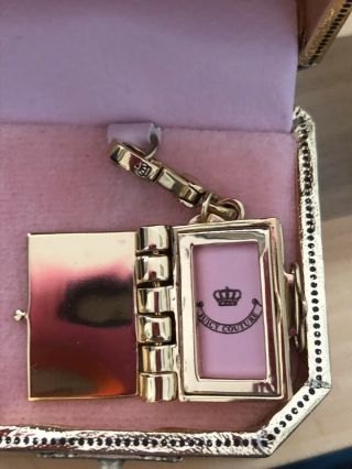 Juicy Couture 2009 Year Book Charm Rare With Tagged Box Never Worn 3