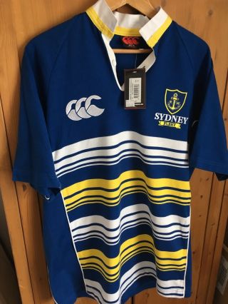 Sydney Fleet Rare Rugby Shirt Canterbury Medium $130 With Tags