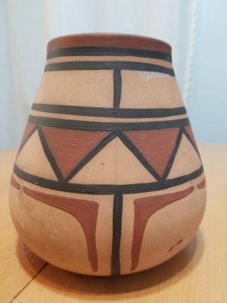 Rare J B Owen ' s Aborigine pottery vase - Native American style - signed 2