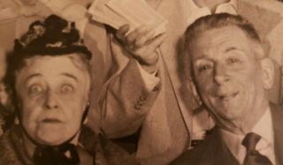 1957 photo yg.  Johnny Carson,  Carol Channing,  Playhouse 90 CBS - TV cast photo Rare 3