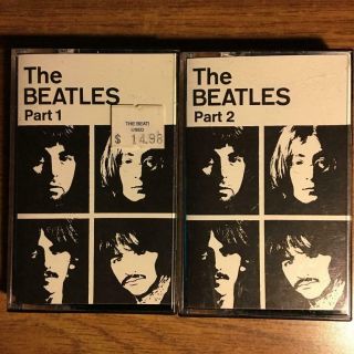 The Beatles Part 1 & Part 2 Hx Pro Rare Cassette Tape Late Nite Bargain