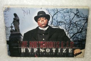 Music Cassette Tape Vintage Rare Notorious B.  I.  G.  Biggie Hypnotize Single
