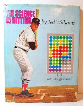 Rare 1971 " The Science Of Hitting " By Ted Williams,  Boston Red Sox,  Baseball