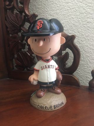 2005 Charlie Brown San Francisco Giants (rare) Bobblehead