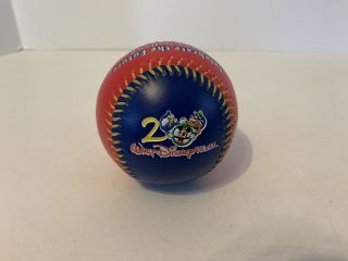 Walt Disney World Rare 2000 Collectible Baseball.  Red And White