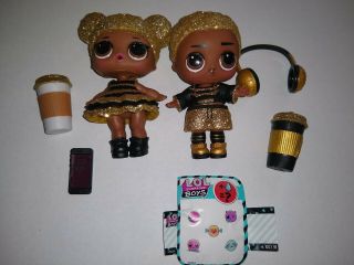 Lol Surprise Doll King Bee & Queen Bee Dolls Rare No Ball