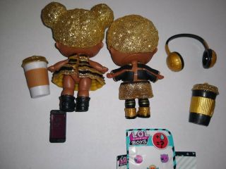 LOL Surprise Doll King Bee & Queen Bee Dolls Rare No ball 3