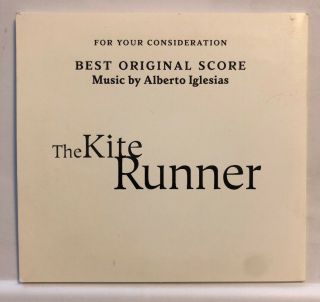 The Kite Runner Fyc Score Soundtrack By Alberto Iglesias 2007 Rare 31 Tracks