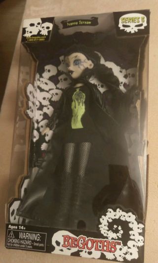 Begoth Doll Series Five Ivanna Scream Rare In