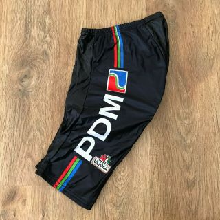 Pdm Ultima Rare Vintage Cycling Shorts Size 3 (m)