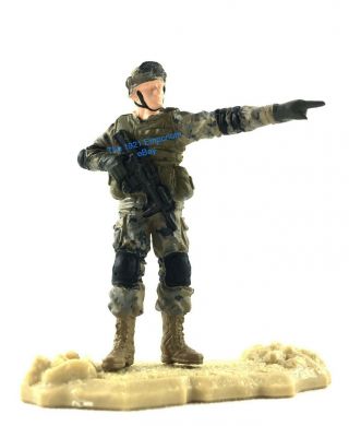 Rare 1:32 / 54mm Unimax Toys Forces Of Valor Modern Us Army Infantry Figure
