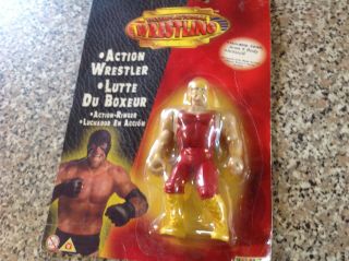 Hulk Hogan Red Bootleg Hasbro Moc Very Rare Wwf Wwe