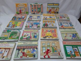 Rare Complete Set Of 19 Sesame Street Elmo’s Neighborhood Board Books