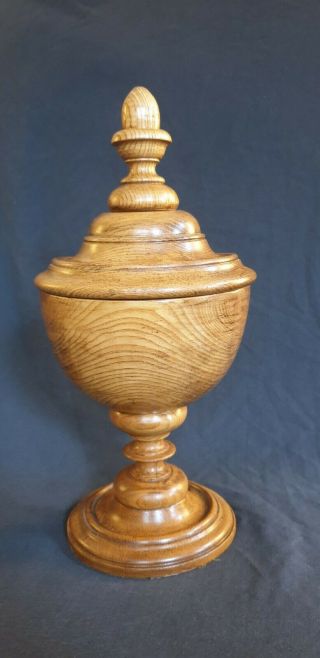 Antique Wassail Bowl 18th/19th Century Fruitwood Treen Incredibly Rare