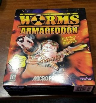 Rare Vintage - Worms: Armageddon Pc Collector 