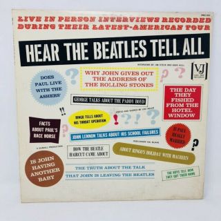 The Beatles - Hear The Beatles Tell All 1964 Lp Vinyl Record Lp Rare