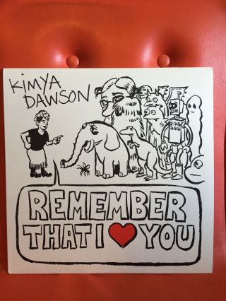 Remember That I Love You By Kimya Dawson Vinyl May 2006 K Records Rare Oop