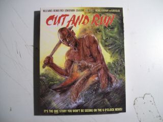 1985 Cut And Run Blu Ray Rare Code Red
