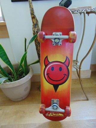 World Industries Skateboard Devil Man Rare 90 