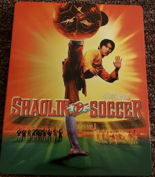 Shaolin Soccer Blu Limited Zavvi Steelbook Very Rare Oop Region B Stephen Chow