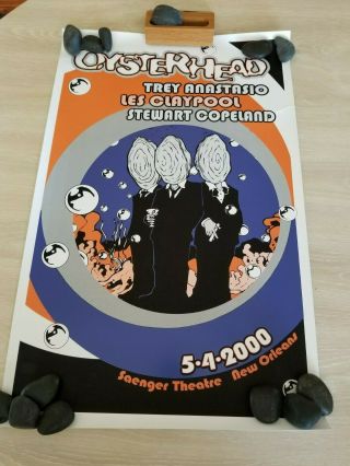 Oysterhead Poster Phish Police Primus Rare Orleans 5 - 4 - 2000