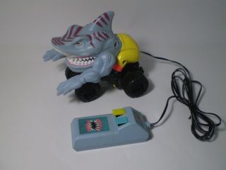 Rare Vtg Collectible 1995 Street Sharks Battery Operated & Controller.