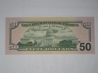 2006 star note RARE $50 star 512K one run low number CRISP MAKE OFFERS 4