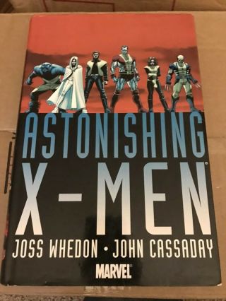 Astonishing X - Men Omnibus Hardcover Hc Joss Whedon Cassaday Marvel Oop Rare
