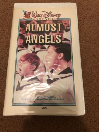 Disney - Almost Angels (85v) Vhs (white Clam Shell) Rare/htf