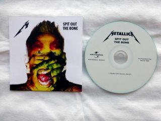 Metallica Spit Out The Bone (radio Edit) 2017 Rare Promo Cd Eu One Track