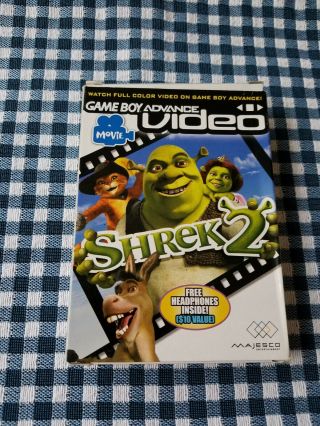 Shrek 2 Nintendo Gameboy Advance Video Gba Rare