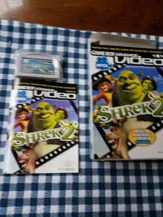 Shrek 2 Nintendo Gameboy Advance Video GBA Rare 4