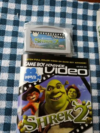 Shrek 2 Nintendo Gameboy Advance Video GBA Rare 5