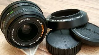 Minolta Md W.  Rokkor - X 35mm F2.  8 For Mirrorless Cameras Japan Rare