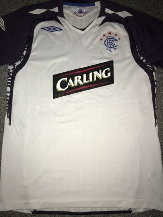 Rangers Away Shirt 2007/08 Medium Rare And Vintage