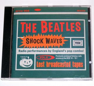 The Beatles - Shock Waves Vol.  8: Lost Broadcasted Tapes Pumpkin Records Cd Rare
