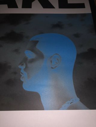 Drake Nothing Was The Same Limited Edition Tour OVO Poster RARE (Astroworld) 4
