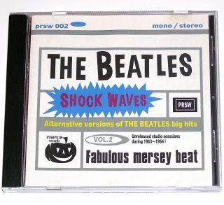 The Beatles - Shock Waves Vol.  2: Fabulous Mersey Beat Pumpkin Records Rare Cd