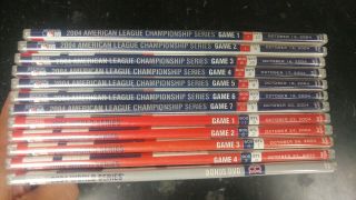Boston Red Sox - 2004 World Series & Alcs Collectors Edition - 13 Dvd Set - Rare