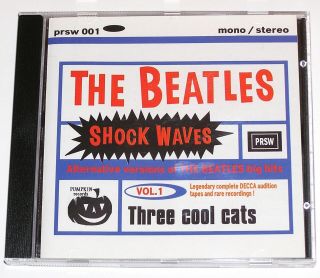 The Beatles - Shock Waves Vol.  1: Three Cool Cats Pumpkin Records Cd Rare