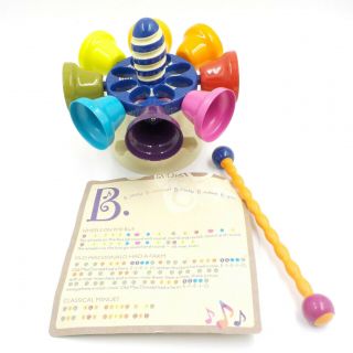 B.  Toys Battat Piccolo Carousel Bells,  Rare Target Kids Musical Instrument